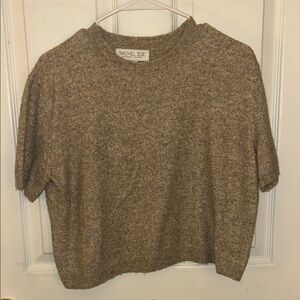 Rachel Zoe Tan Knit Top